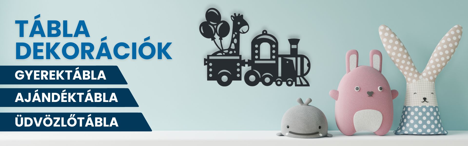 Tábla dekorációk