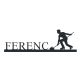 Curling éremtartó