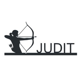 Íjász_női éremtartó