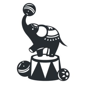 Elefánt2 - Gyerektábla