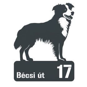 Kutyás 5 Házszámtábla