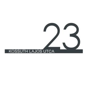 Alsó csíkos 4 házszámtábla