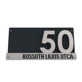 Alsó csíkos házszámtábla