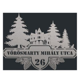 Ház házszámtábla