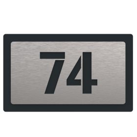Teljesen fedett házszámtábla