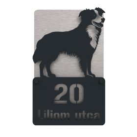 Kutyás 4 Házszámtábla