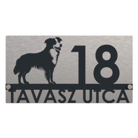 Kutyás 7 Házszámtábla