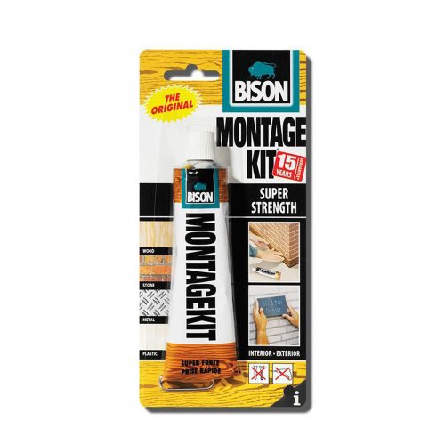 BISON Montage Kit Szuper Erős Tömítő Ragasztó