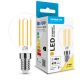 Modee 4W Filament Gyertya LED izzó E14 Meleg fehér - 5 év garancia
