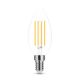 Modee 7W Filament Gyertya LED izzó E14 Meleg Fehér - 5 év garancia
