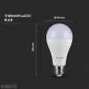 V-TAC 15W LED izzó E27 Hideg Fehér – 5 év garancia