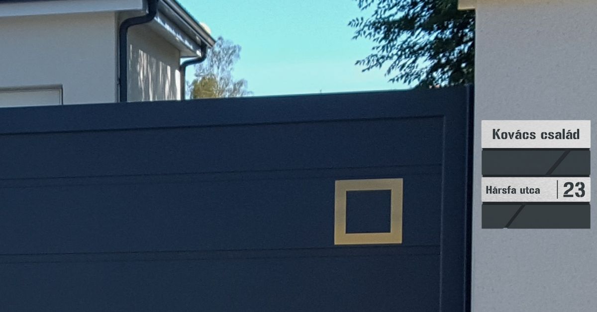 Egyedi postaláda a te stílusodban