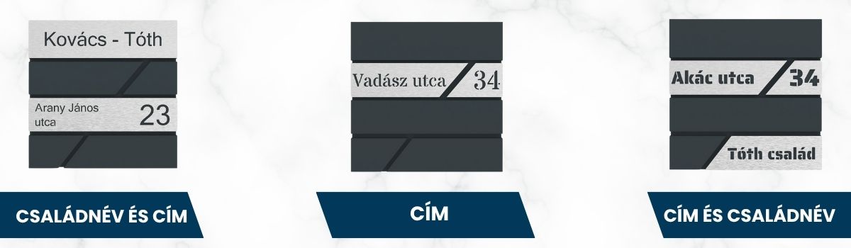 Restic.hu egyedi lézervágott postaládák