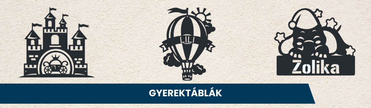 Gyerektáblák, a névre szóló mesevilág